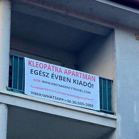 KLEOPÁTRA Stúdió Apartman Hajdúszoboszló Exterior foto